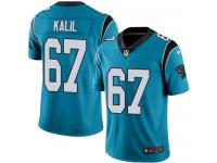 Nike Panthers #67 Ryan Kalil Blue Youth Stitched NFL Limited Rush Jersey