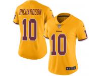 Nike Paul Richardson Limited Gold Women's Jersey - NFL Washington Redskins #10 Rush Vapor Untouchable