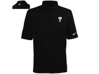 Nike Philadelphia Phillies 2014 Players Performance Polo - Black