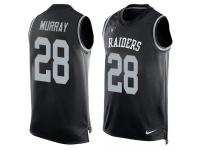 Nike Raiders #28 Latavius Murray Black Team Color Men Stitched NFL Tank Top