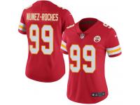 Nike Rakeem Nunez-Roches Limited Red Home Women's Jersey - NFL Kansas City Chiefs #99 Vapor Untouchable