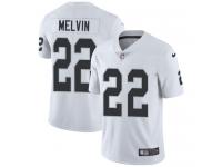 Nike Rashaan Melvin Limited White Road Men's Jersey - NFL Oakland Raiders #22 Vapor Untouchable