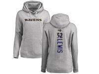 Nike Ray Lewis Ash Backer Women's - NFL Baltimore Ravens #52 Pullover Hoodie