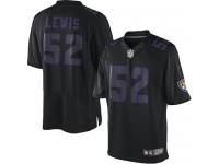 Nike Ray Lewis Limited Black Youth Jersey - NFL Baltimore Ravens #52 Impact