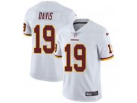 Nike Robert Davis Washington Redskins Men's Limited White Vapor Untouchable Jersey