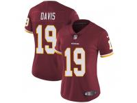 Nike Robert Davis Washington Redskins Women's Limited Burgundy Team Color Vapor Untouchable Jersey