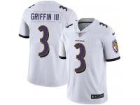 Nike Robert Griffin III Limited White Road Men's Jersey - NFL Baltimore Ravens #3 Vapor Untouchable