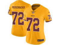 Nike Ross Pierschbacher Washington Redskins Women's Limited Gold Color Rush Jersey
