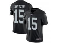Nike Ryan Switzer Limited Black Home Men's Jersey - NFL Oakland Raiders #15 Vapor Untouchable