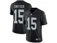 Nike Ryan Switzer Limited Black Home Youth Jersey - NFL Oakland Raiders #15 Vapor Untouchable