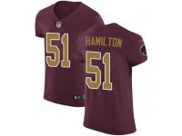 Nike Shaun Dion Hamilton Washington Redskins Men's Elite Burgundy Alternate Vapor Untouchable Jersey