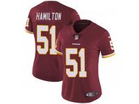 Nike Shaun Dion Hamilton Washington Redskins Women's Limited Burgundy Team Color Vapor Untouchable Jersey