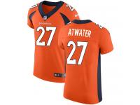 Nike Steve Atwater Elite Orange Home Men's Jersey - NFL Denver Broncos #27 Vapor Untouchable