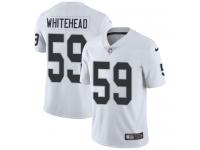 Nike Tahir Whitehead Limited White Road Men's Jersey - NFL Oakland Raiders #59 Vapor Untouchable