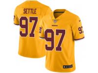 Nike Tim Settle Washington Redskins Men's Limited Gold Color Rush Jersey