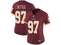 Nike Tim Settle Washington Redskins Women's Limited Burgundy Team Color Vapor Untouchable Jersey