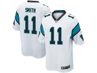 Nike Torrey Smith Game White Road Men's Jersey - NFL Carolina Panthers #11