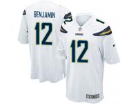 Nike Travis Benjamin Game White Road Youth Jersey - NFL Los Angeles Chargers #12