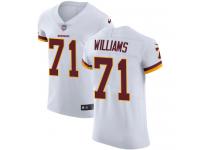 Nike Trent Williams Elite White Road Men's Jersey - NFL Washington Redskins #71 Vapor Untouchable