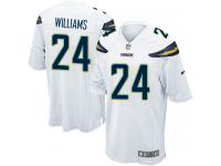 Nike Trevor Williams Game White Road Men's Jersey - NFL Los Angeles Chargers #24