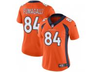 Nike Troy Fumagalli Denver Broncos Women's Limited Orange Team Color Vapor Untouchable Jersey