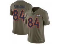 Nike Troy Fumagalli Denver Broncos Youth Limited Green 2017 Salute to Service Jersey