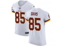 Nike Vernon Davis Elite White Road Men's Jersey - NFL Washington Redskins #85 Vapor Untouchable