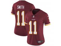 Nike Washington Redskins #11 Alex Smith Burgundy Red Team Color Women's Stitched NFL Vapor Untouchable Limited Jersey