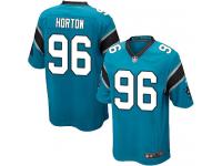 Nike Wes Horton Game Blue Alternate Youth Jersey - NFL Carolina Panthers #96