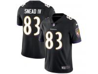 Nike Willie Snead IV Limited Black Alternate Men's Jersey - NFL Baltimore Ravens #83 Vapor Untouchable