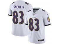 Nike Willie Snead IV Limited White Road Men's Jersey - NFL Baltimore Ravens #83 Vapor Untouchable