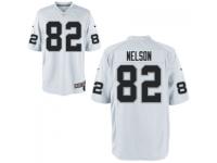 Nike Youth Oakland Raiders #82 Jordy Nelson Customized Game White Jersey