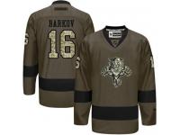 Panthers #16 Aleksander Barkov Green Salute to Service Stitched NHL Jersey
