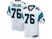 Parker Collins Men's Carolina Panthers Nike Jersey - Game White