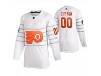 Philadelphia Flyers #00 Custom 2020 NHL All-Star Game White Jersey Men's