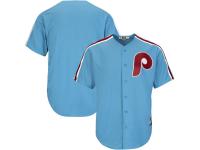 Philadelphia Phillies Majestic Cooperstown Cool Base Team Jersey - Light Blue