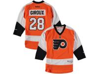 Preschool Philadelphia Flyers #28 Claude Giroux Reebok Orange Replica Player Jersey