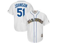 Randy Johnson Seattle Mariners Majestic Cool Base Cooperstown Collection Player Jersey - White