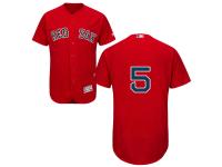 Red Nomar Garciaparra Men #5 Majestic MLB Boston Red Sox Flexbase Collection Jersey