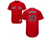 Red Ryan Hanigan Men #10 Majestic MLB Boston Red Sox Flexbase Collection Jersey