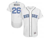 Red Sox #26 Wade Boggs White Flexbase Authentic Collection 2016 Father Day Stitched Baseball Jersey