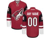 Reebok Arizona Coyotes Premier Home Custom Jersey - Maroon