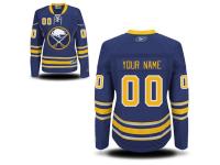 Reebok Buffalo Sabres Women's Premier Alternate Custom Jersey - Navy Blue