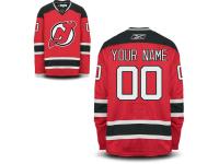 Reebok New Jersey Devils EDGE Authentic Custom Home Jersey - Red