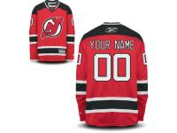 Reebok New Jersey Devils Men's Premier Home Custom Jersey - Red