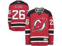 Reebok Patrik Elias New Jersey Devils Premier Player Jersey - Red