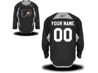 Reebok Philadelphia Flyers Men's Practice Team Custom Jersey - Black