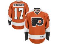 Reebok Wayne Simmonds Philadelphia Flyers Premier Player Jersey - Orange