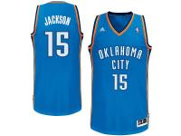 Reggie Jackson Oklahoma City Thunder adidas Swingman Jersey - Light Blue