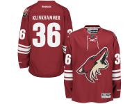 Rob Klinkhammer Arizona Coyotes Reebok Home Premier Jersey C Garnet